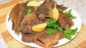 Караси жареные