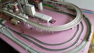 N-scale 4x8 Kato Layout in progress - Easter Update