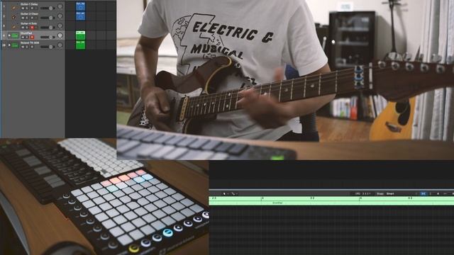 How to use LogicPro as a Guitar Looper| Tutorial | 雨人間 |