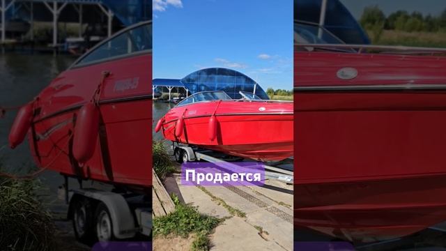 Crownline 270BR Катер для вайба! Красная ракета - 100км/ч.Скоро на канале! #vibes #bowrider