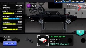 Pixel Car Racer - Dominic Toretto's Dodge Charger