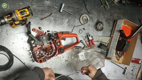 DOLMAR PS-340 Rebuild / how to repair old chainsaw dolmar motorlu testere #chainsaw