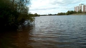 Новая лодка и болотоход 35 л с. Первый спуск, 2 серия.