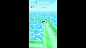 Aquapark io - Gameplay Walkthrough Part 1 (iOS, Android)