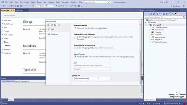 10. Create Asp.Net Core Web API Project for Catalog.API Microservice from Scratch Using .NET7