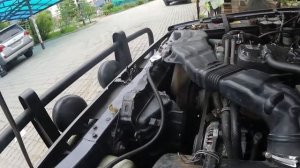 Запуск двигателя DL51 Daihatsu Rugger 1988 год F75  \ダイハツラガー