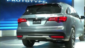 2014 Acura MDX Prototype Debut 2013 NAIAS