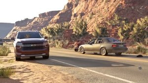 BeamNG Drive - Реалистичные автомобильные аварии и погони и ДТП. Бимка.