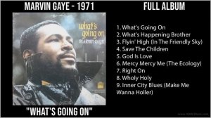 Marvin Gaye  1971 Greatest Hits  Whats Going On Full Album 1080p