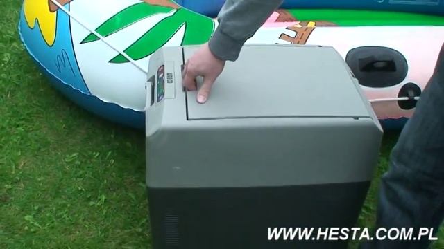 Lodówka turystyczna WAECO TropiCool TC 35 FL na 12/24V DC i 230V AC chłodziarka termoelektryczna смотреть онлайн