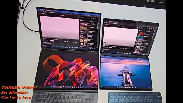 Asus Zenbook Duo 2024 Vs Lenovo Yoga Book 9i 2024 Features And Benchmarks