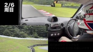 【ダイハツ エッセ - DAIHATSU ESSE 】富士スピードウェイ（ショートコース）を走ってみた  〜初めてのサーキット走行〜