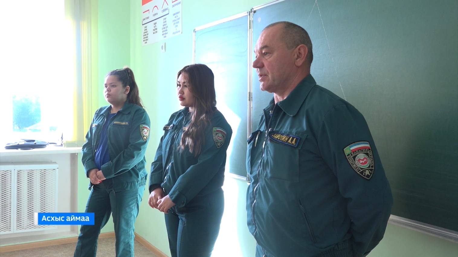 Традиционные учения пожарных в школах Аскизского района