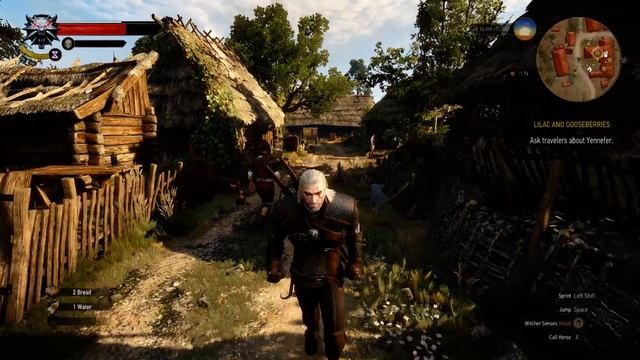 The Witcher 3 - LoD on Ultra - Part 2 смотреть онлайн