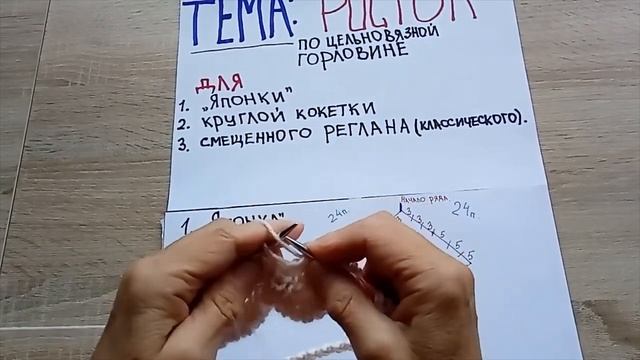 Росток по цельновязной горловине. Инструкция от #медведьвяжет смотреть онлайн