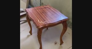 Реставрация деревянного стола