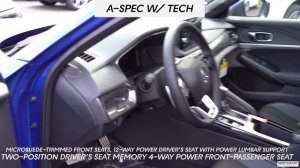 Acura Integra A-Spec and A-Spec with Tech Comparison