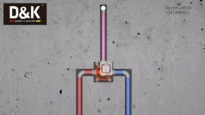 Смеситель для ванны и душа D&K Bayern Alfeld DA1484601