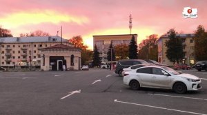 Новгородская осень. Вечер и тьма Новгородского кремля.