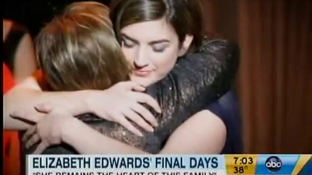 Elizabeth Edwards loses battle with cancer смотреть онлайн