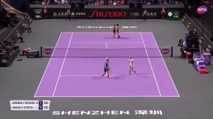 Strycova/Hsieh vs. Groenefeld/Schuurs | 2019 WTA Finals | Highlights