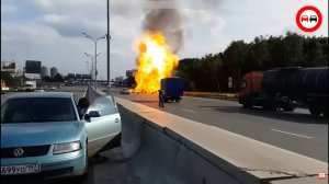 Жуткое ДТП без цензуры! 1 500 000 просмотров на Ютубе! Апокалипсис на МКАД.
