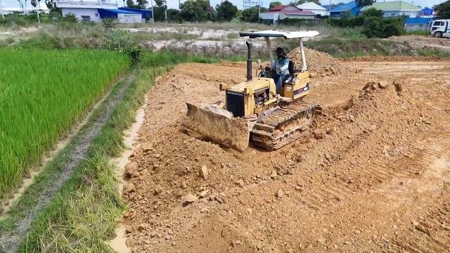 Строительство, обзор одной из строительных площадок