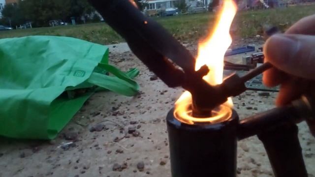 ЛП-02 мини паяльная лампа СССР смотреть онлайн