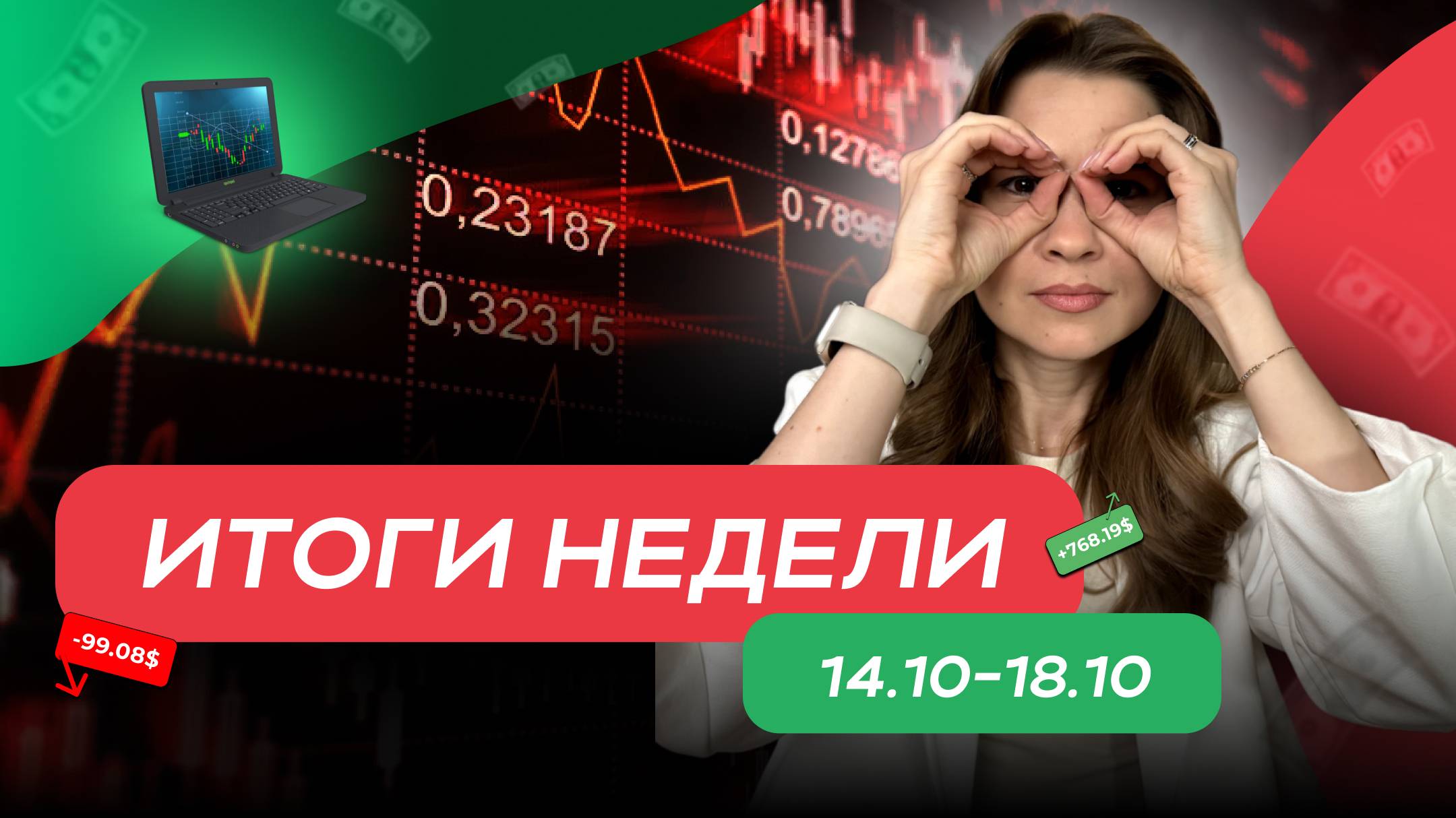 КОГДА РАЗВЕРНЕТСЯ ГАЗ? Итоги торговой недели 14.10.2024 - 18.10.2024