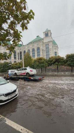 В Астрахани топит театр оперы и балета