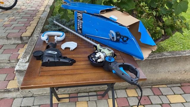 Кущоріз електричний MHTP710 MACALLISTER смотреть онлайн