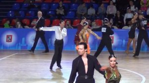 Никушин Сергей - Миронова Кристина | ча-ча-ча | Чемпионат Москвы 2023 | бальные танцы