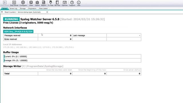 How to setup a simple Syslog server in windows using Syslog watcher. смотреть онлайн