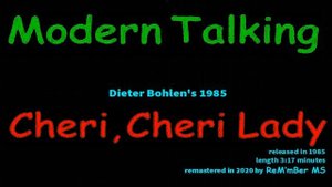 Modern Talking-Cheri, Cheri Lady