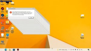 Windows 10 crazy error on a real pc