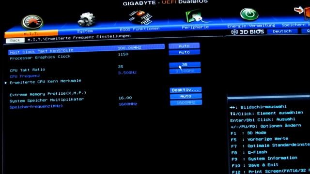 PROZESSOR CPU EINFACH ÜBERTAKTEN| GIGABYTE EASY OC| TUTORIAL DEUTSCH HD
