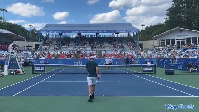 Andy Murray v. Grigor Dimitrov - Practice Match Highlights (Citi Open) смотреть онлайн
