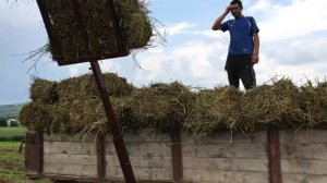 испытание погрузчика тюков самодельный погрузчик тюков 638821468751