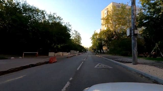 Из центра в Гольяново. На машине по Москве