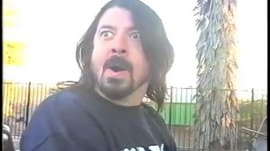 Foo Fighters White Limo