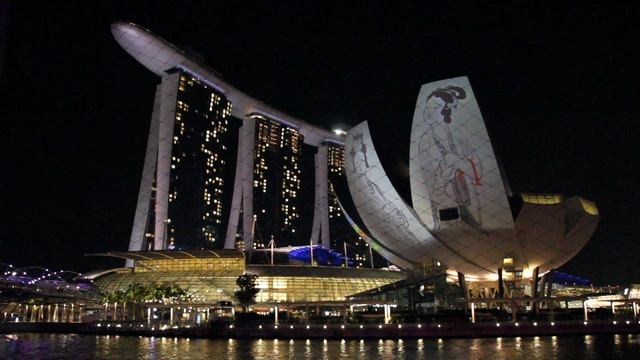 Ночной Сингапур!