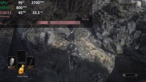 Dark Souls III on Radeon 780M iGPU (Ryzen 7 7840HS) - Gameplay Benchmark Test