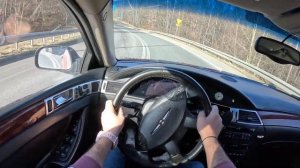 2003 Chrysler Pacifica [3.5 i V6 24V AWD 253HP] |0-100| POV Test Drive #1610 Joe Black