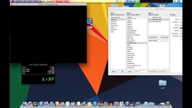 Complete guide of how to stream using a Mac - Twitch.tv - Justin.tv etc