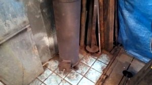 Часть 2. Отопление мастерской отработкой. Мульти-топливная печь на отработке.