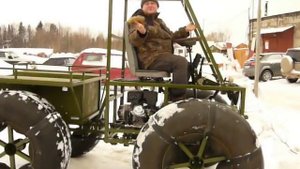 Вездеход 13 за руль и обратно