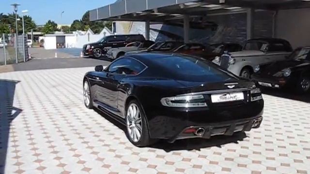 Aston Martin DBS clip exhaust sound смотреть онлайн