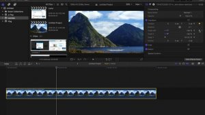 How to Pan and Zoom over a photo in Final Cut Pro