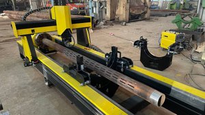 Машина плазменной резки труб и балок до 12 метров Cutrich Monotec 12-720 (старая модель)