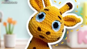 Амигуруми: схема Жирафик Федя | Игрушки вязаные крючком